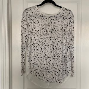 RW&CO Long Sleeve Low Back Long Top